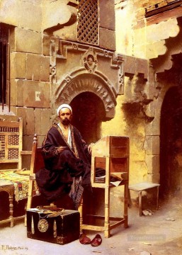 Ambros Raphael Un escriba egipcio Árabes Pinturas al óleo
